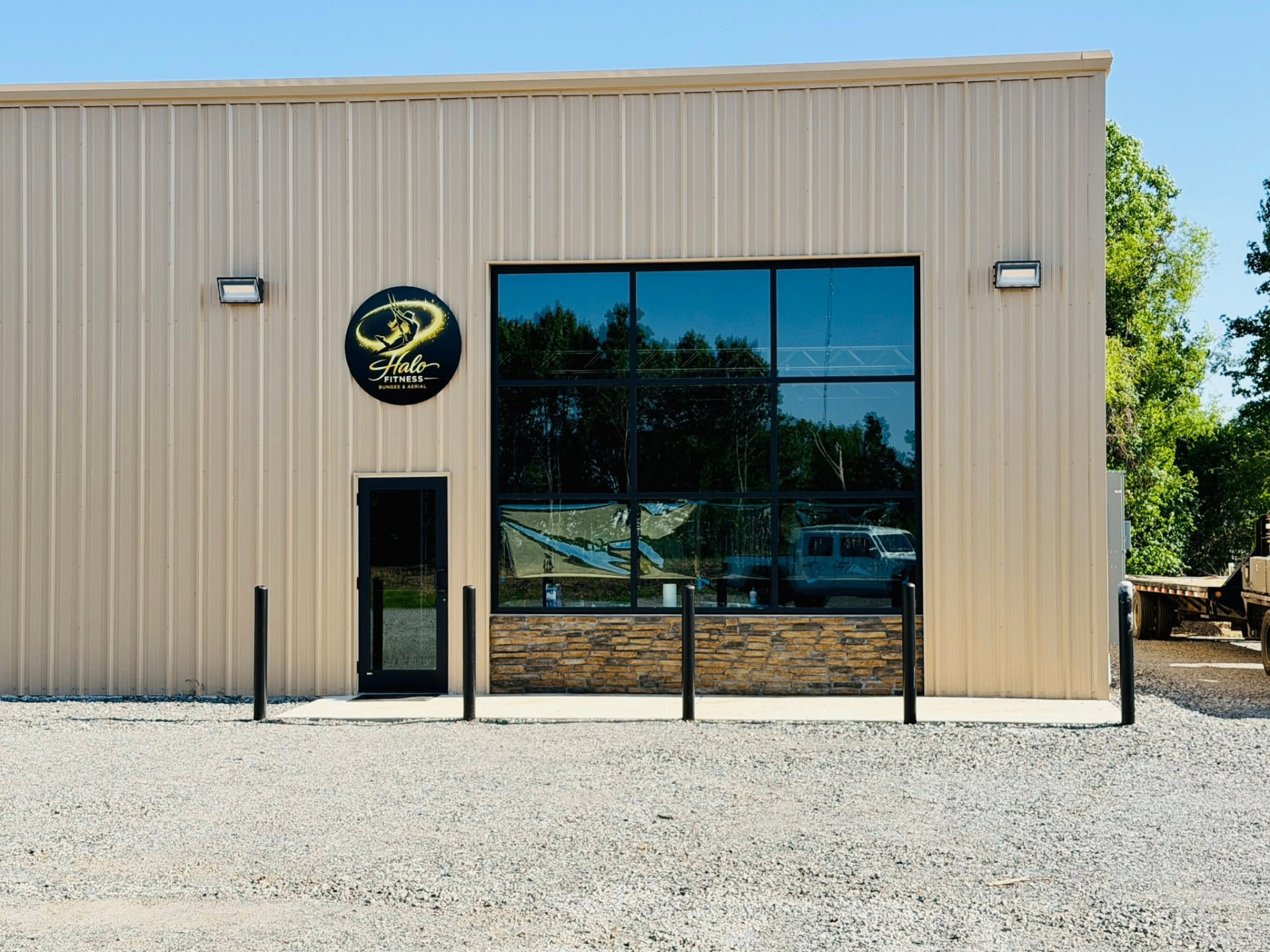 Halo Fitness Bungee studio exterior in Searcy, Arkansas